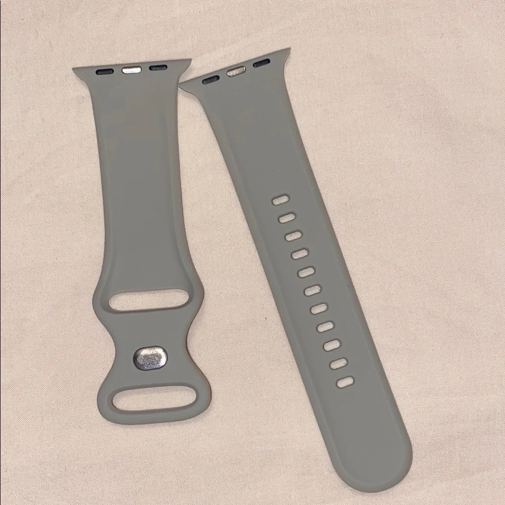 Grey smartwatch band
